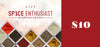 Spice Enthusiast Gift Cards