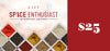 Spice Enthusiast Gift Cards
