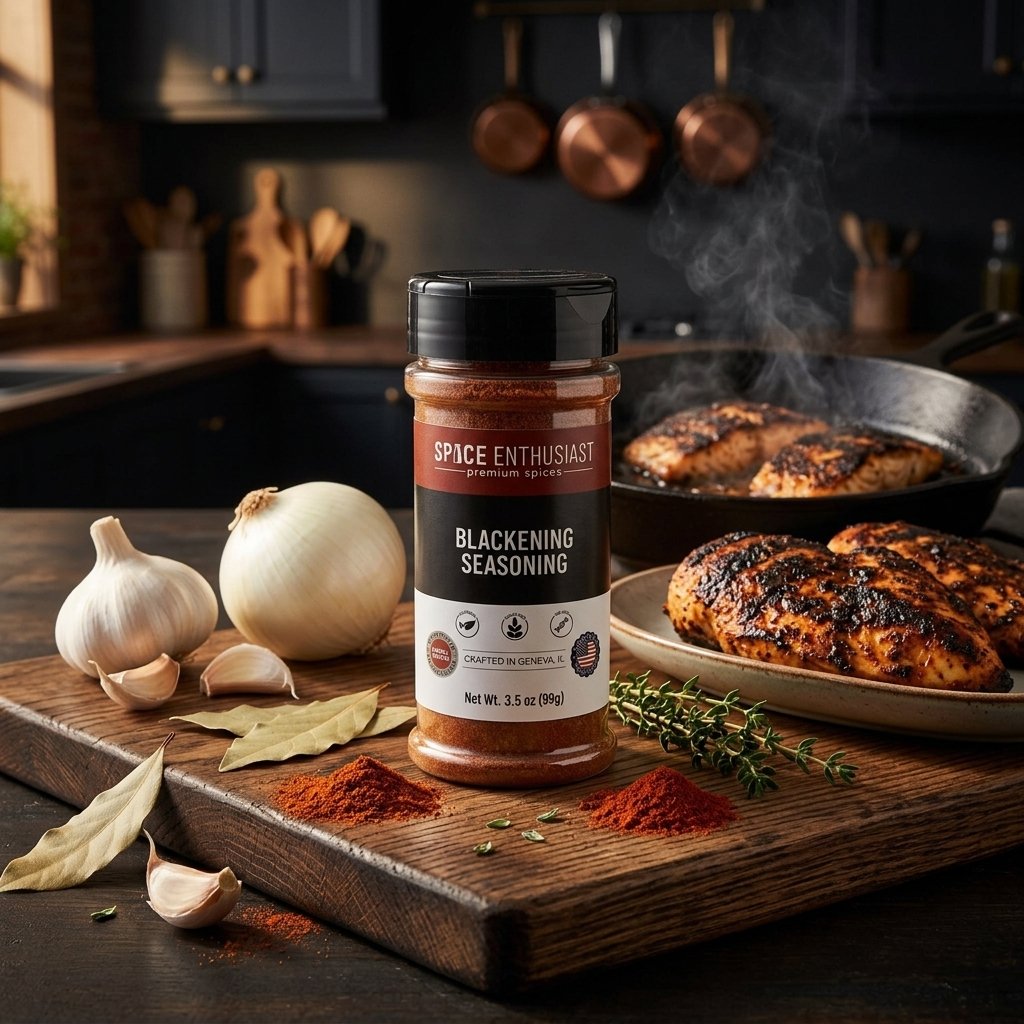 Spice Enthusiast Blackening Seasoning