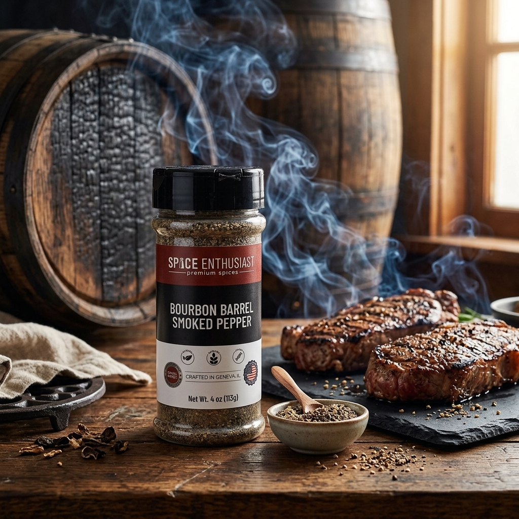Spice Enthusiast Bourbon Barrel Smoked Pepper