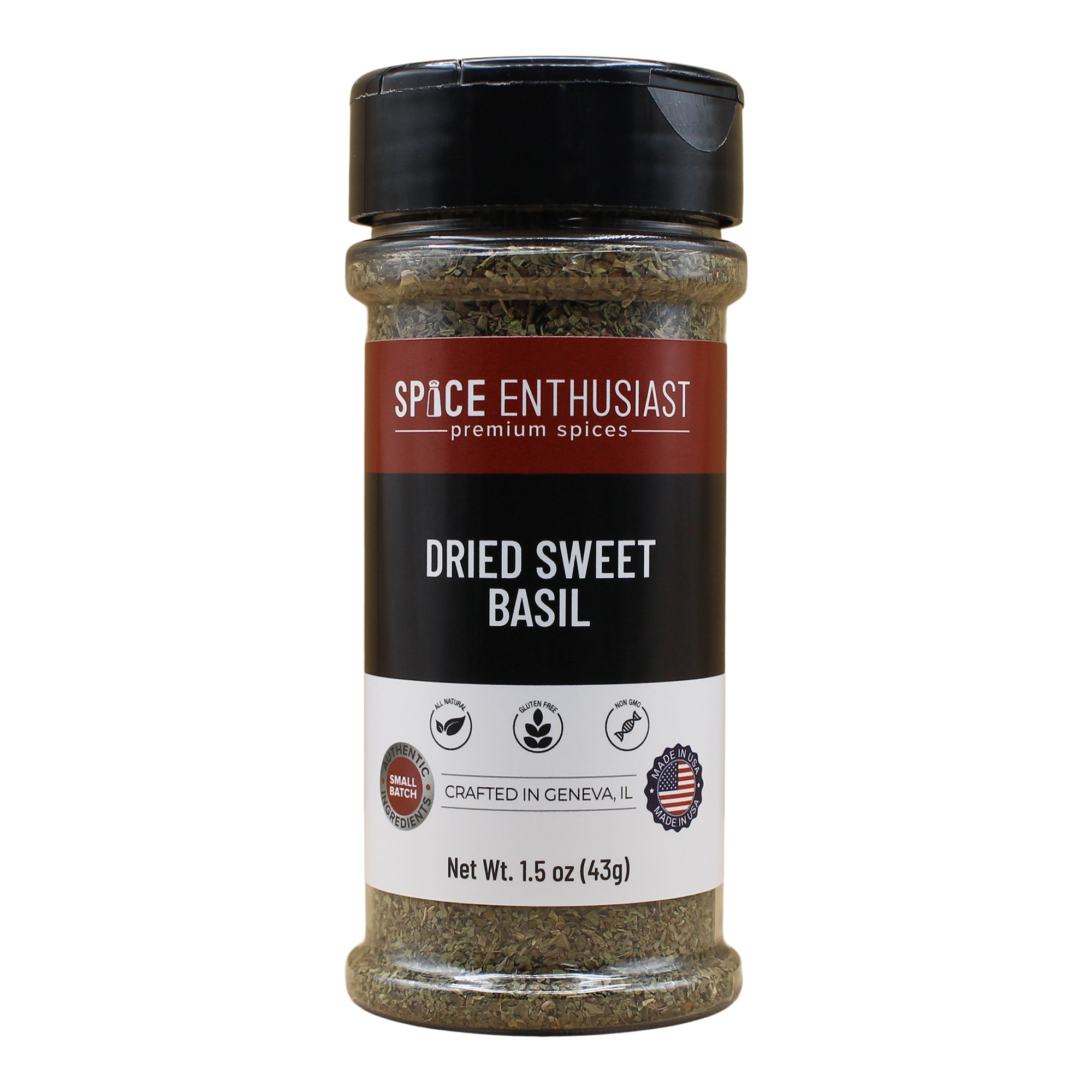 Spice Enthusiast Dried Sweet Basil