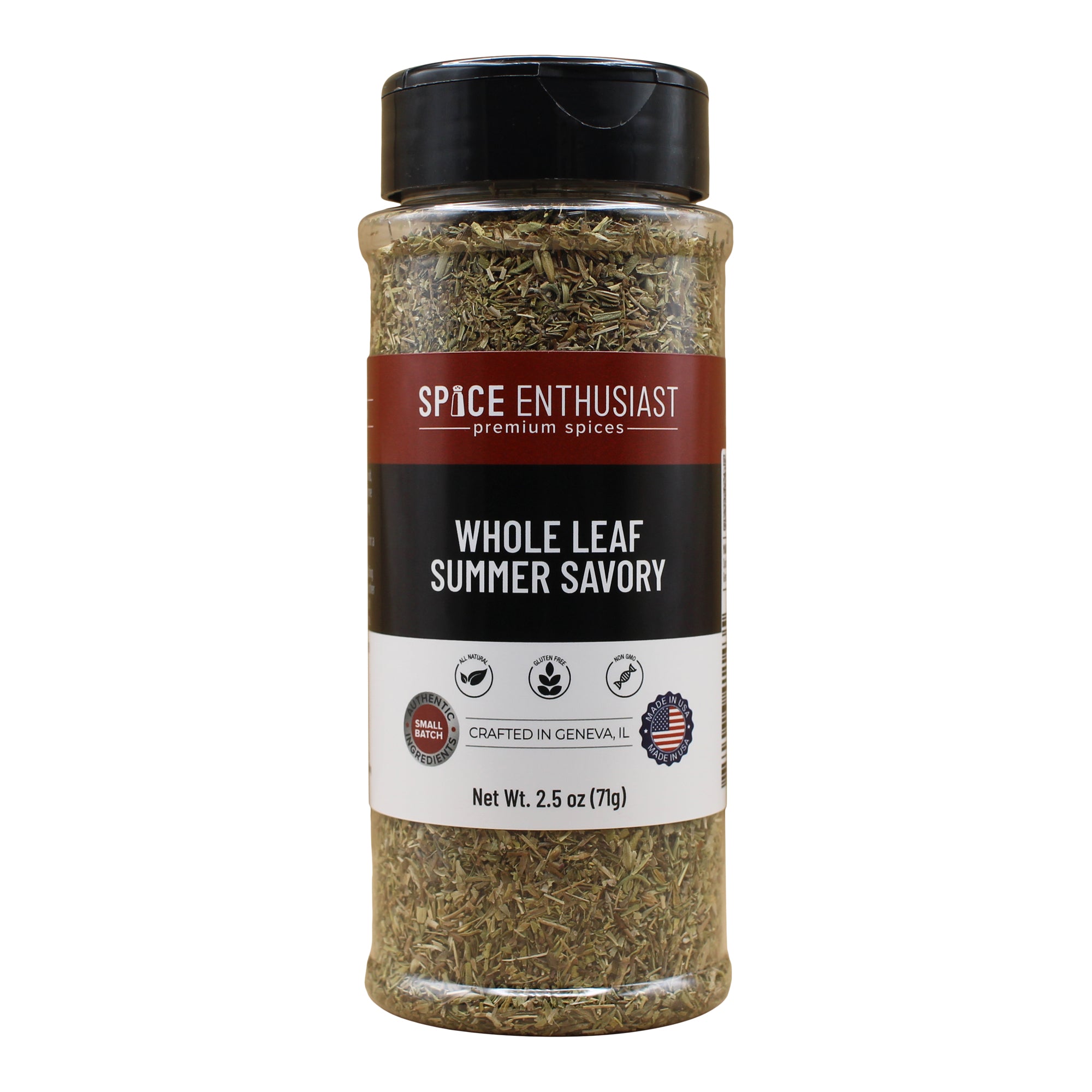 Spice Enthusiast Whole Leaf Summer Savory